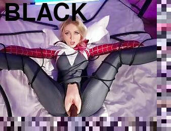 Spider Gwen loves black dicks Sia Siberia