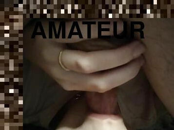 Amateur dick sucking