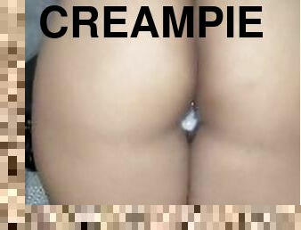 Cumshot Dripping ass creampie