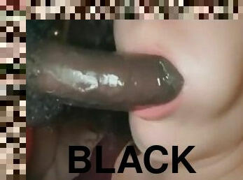 BBC Sucked by first White BBW