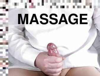 Massage Oil Office Clerk Jerk Off Masturbate Cock At Work