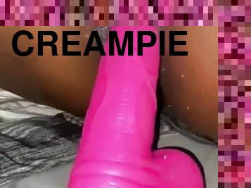 MUST WATCH Kandy CUm POV/Creampie/REAL????ORGASM ???? Dildo ????Screamer???? LOUD MOUNing????Mr. Pink smash