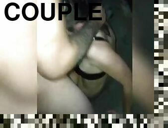 Sexy couple cums together