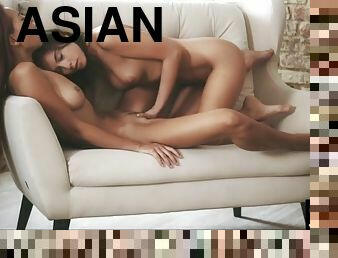 Cute Asian Babe Has Hot Lesbian Sex With Her Gorgeous Girlfriend