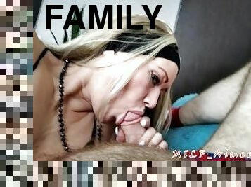 storatuttar, gammal, mogen, avsugning, milf, mamma, deepthroat, par, knubbig, familj