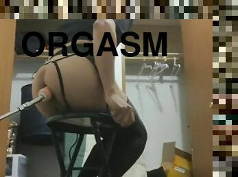 orgasme, anal, homo, deepthroat-penis-masuk-ke-tenggorokan, mesin, alat-mainan-seks