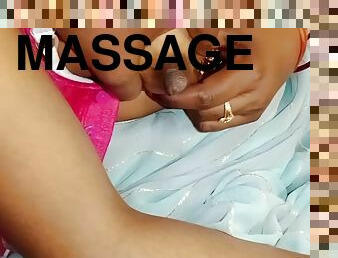 The Pressed The Big Breasts Of The Daughter-in-law Who Lives In His Village And Got Her His Penis Massaged