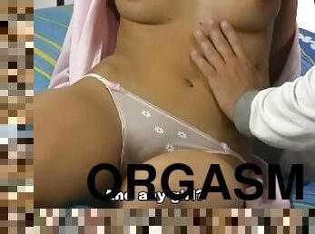 orgasm, teismeline, hardcore, tüdruksõber, keppimine, kitsas, süütu, süütuse-võtmine, neitsi, brünett