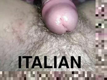 clitoris-bagian-atas-vagina-paling-sensitif, mastubasi, vagina-pussy, sudut-pandang, berhubungan-dengan-wajah, italia, menggoda