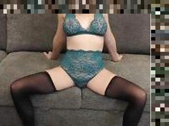 I love this green lace set! What does wearing green mean again?