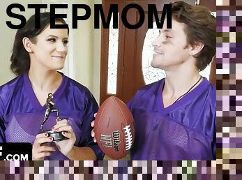 Supportive Stepmom Gives Her Athletic Stepson A Creamy Award For Winning The Championship