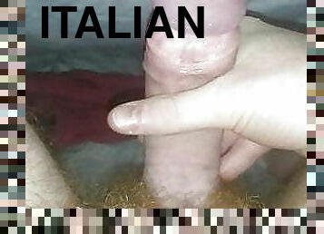 My first masturbation video Italian hanjob