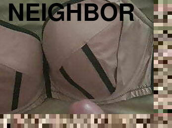 Neighbors moms bra busted on 