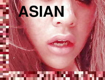 asiatisk, shemale, anal, vit