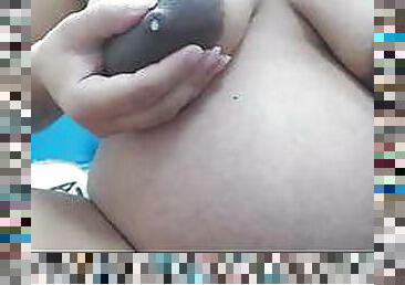 tettone, capezzoli, incinta, webcam, allattamento