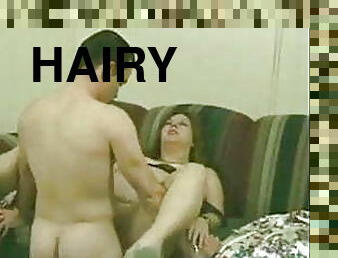 Hairy mature mommy