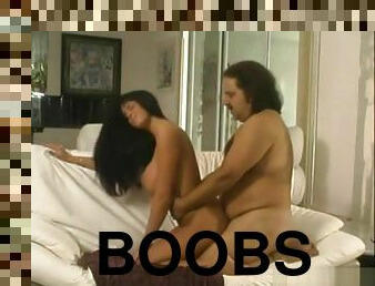 Logan has big boobs that drive Ron Jeremy wild