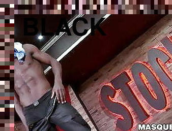 Black hunky stripper sucked by mature cock lover Pascal