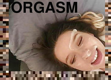 Orgasm Contest Round 3 - Even crazier facials