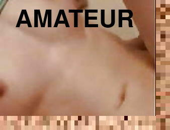 asiatique, gros-nichons, clito, orgasme, chatte-pussy, amateur, maison, pute, naturel, serrée