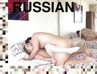 russe, sur-le-visage, virgin
