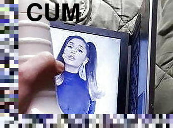 Ariana Grande Huge Load Fleshlight Tribute