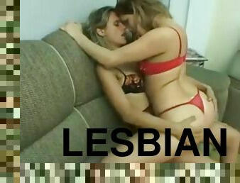 Brazilian lesbian kissing
