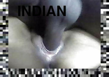 isteri, tegar, buatan-sendiri, gadis-indian, hitam, cuckold, zakar