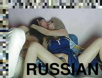 Russian boy and girl