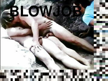 tentara, di-tempat-terbuka, blowjob-seks-dengan-mengisap-penis, homo, handjob-seks-dengan-tangan-wanita-pada-penis-laki-laki, antik, pasangan, pantai, mundur, militer