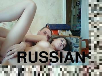 Russian amateur fuck at home