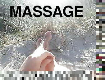 masturbation, gay, massage, strand