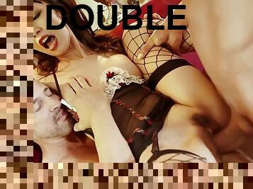 Marica Gets A Glamorous Double Penetration - Marica Hase