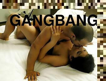 pantat, pesta, anal, latina, bintang-porno, gangbang-hubungan-seks-satu-orang-dengan-beberapa-lawan-jenis