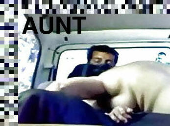 Desi marathi aunty moaning in car