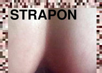 strapon, anal-sex, spielzeug, ficken