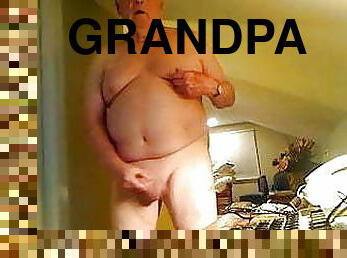 grandpa stroke on webcam