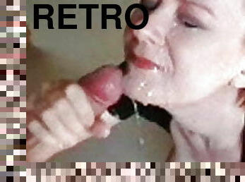 orgasme, amateur, ejaculation-sur-le-corps, vintage, rétro, rousse, sur-le-visage, ejaculation, européenne, euro