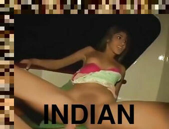 Indian girl fucked outdoors at night