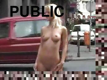 Cynthia Paul nude in public