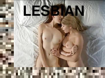 Exotic porn movie Lesbian try to watch for pretty one