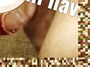 Navu awesome blowjob in shower