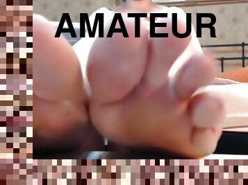 amatoriali, piedi, webcam, belle, feticci