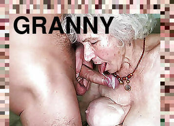 Curvy 91 year old mom fucked by toyboy