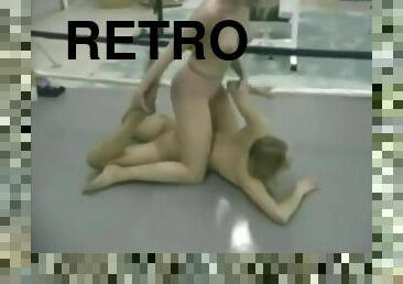 Retro Pantyhose Wrestling