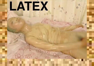 masturbare-masturbation, adolescenta, latex, solo