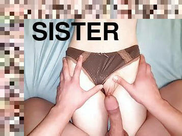 Virgin stepsister is no longer a virgin