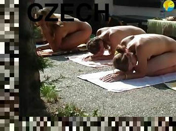 Czech republic girls nude exercise part1