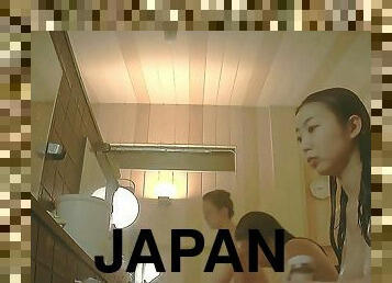 asiatiche, bagno, giapponesi, videocamera, voyeur, doccia