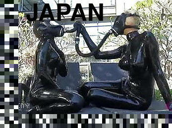 asiatiche, giapponesi, latex